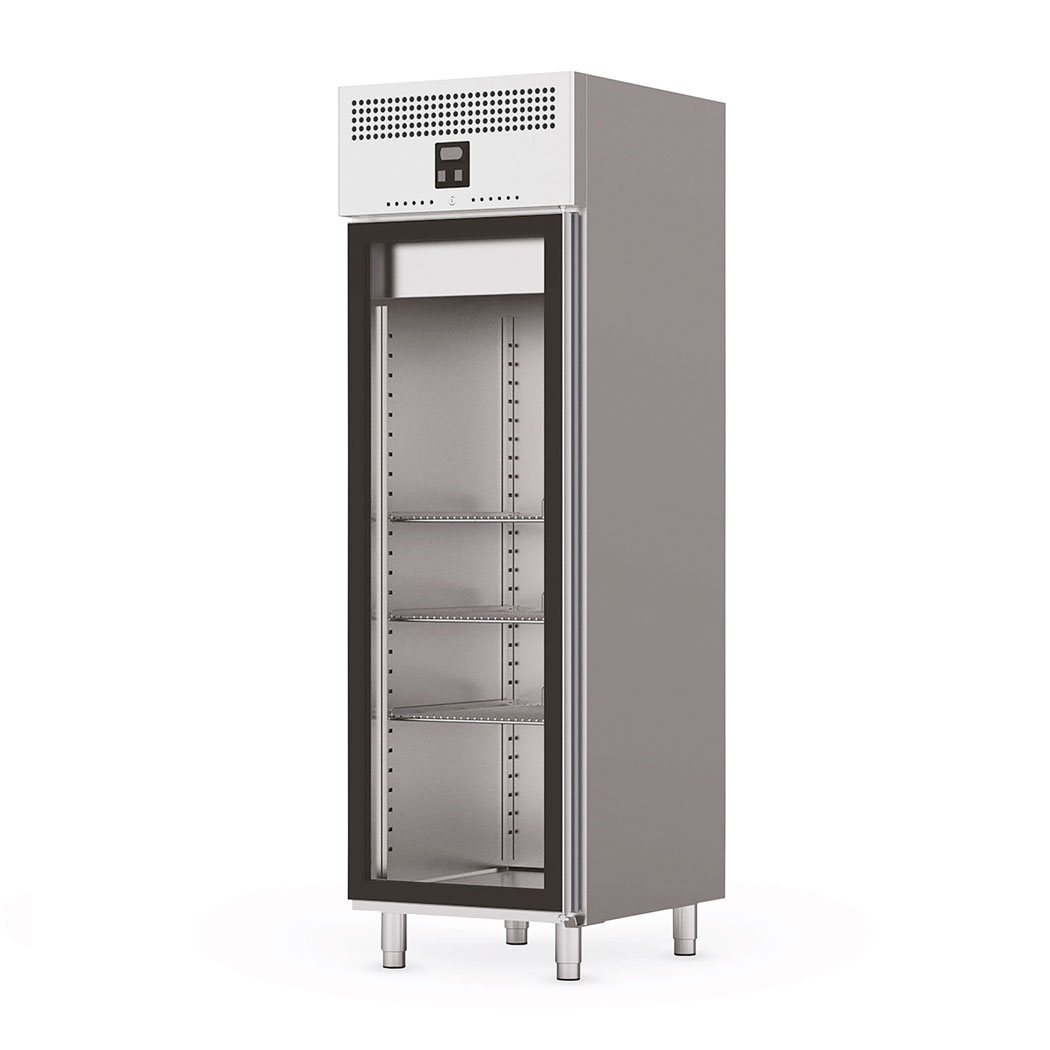 RVS display koelkast